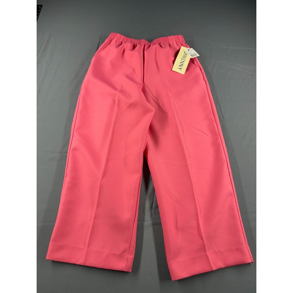 Donkenny Classics Womens Size 8 Pants Hot Pink Pull On Elastic Waist NWT
